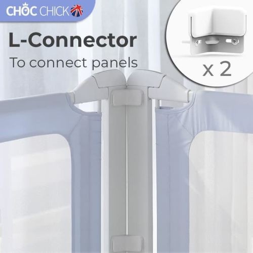 Choc Chick L Connector untuk instalasi bed rail pagar ranjang