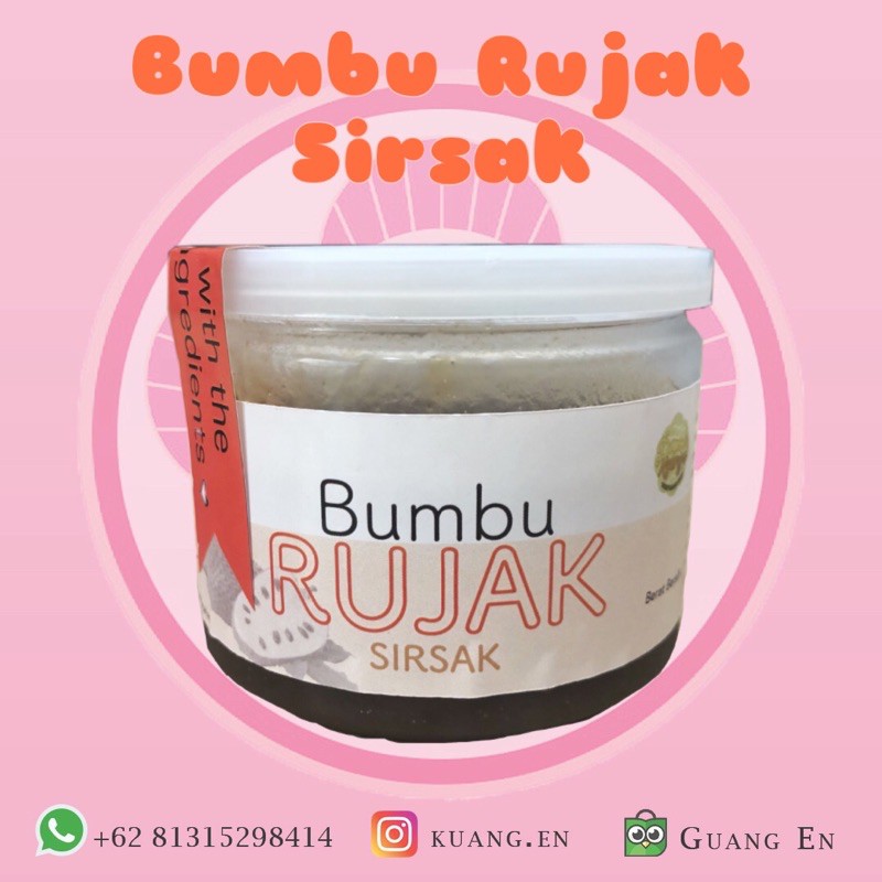 

Bumbu Rujak Sirsak Dapoernyonya Homemade