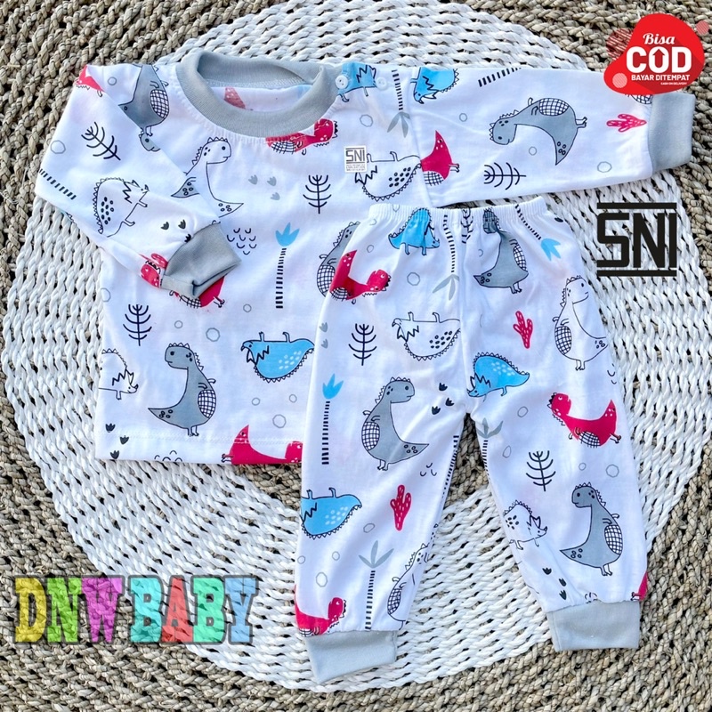 Setelan Piyama Bayi Oblong Bayi Baju Setelan Baju set Bayi Baju Bayi Lucu DNW BABY