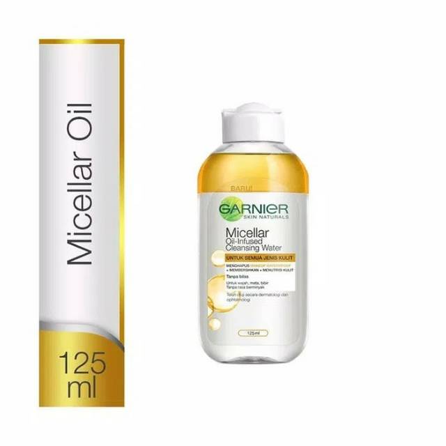 Garnier micellar water oil infused