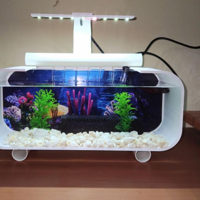 ✤»New Arrival Aquarium Akrilik Fullset Pompa Filter Sirkulasi / Aquarium Unik / Aquarium Ikan Hias /