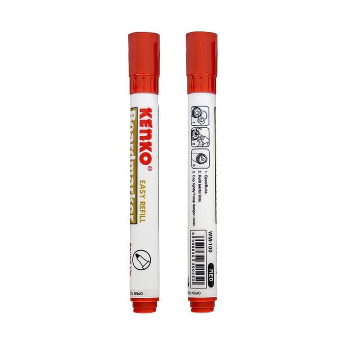 

Spidol Whiteboard Marker Kenko - Red
