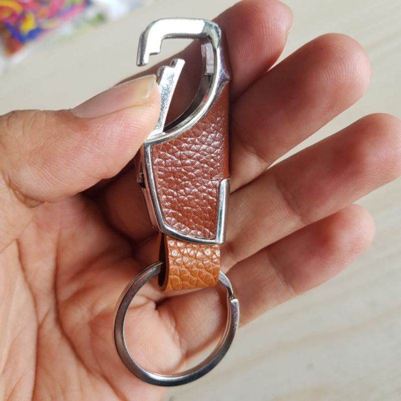 Ring Metal Stainless Cantolan Super Gantungan kunci Mobil Motor