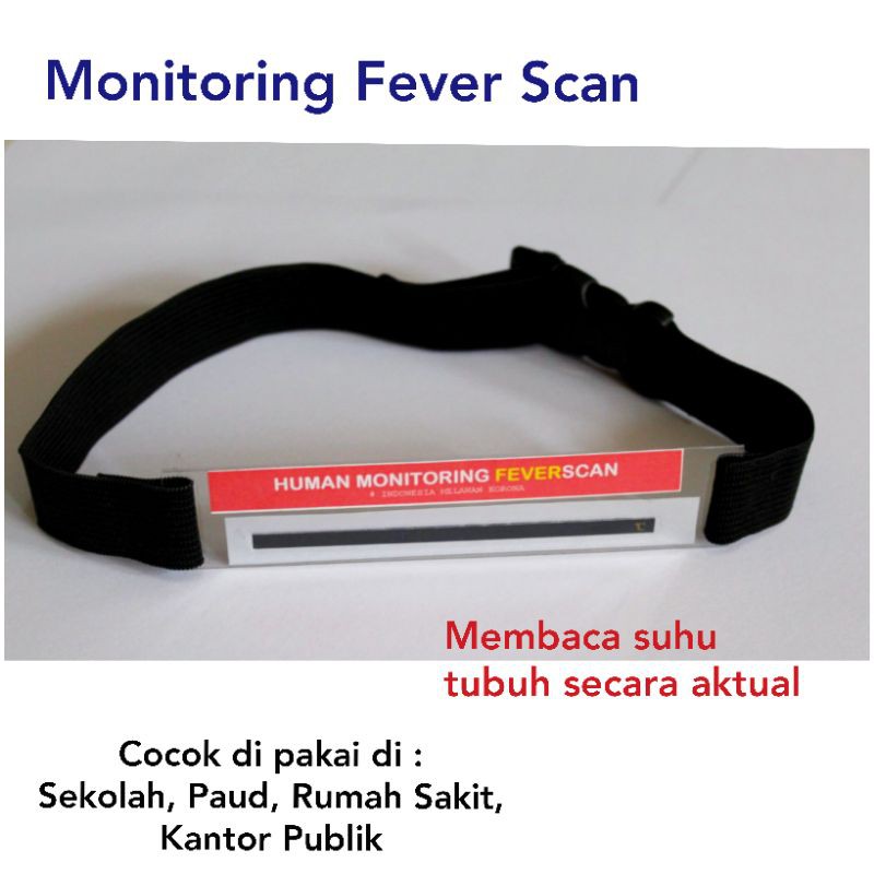 Termometer Suhu Tubuh Monitoring Fever Scan Untuk Memantau Suhu Secara Aktual