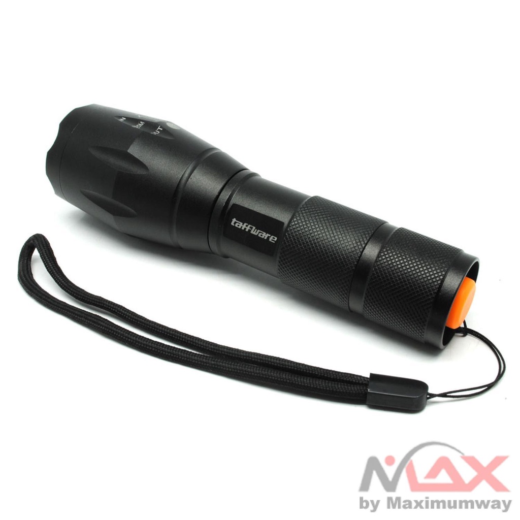 Senter swat Police Ligh super terang LED Cree XM-L T6 2000 Lumens outdoor Recharge Waterproof