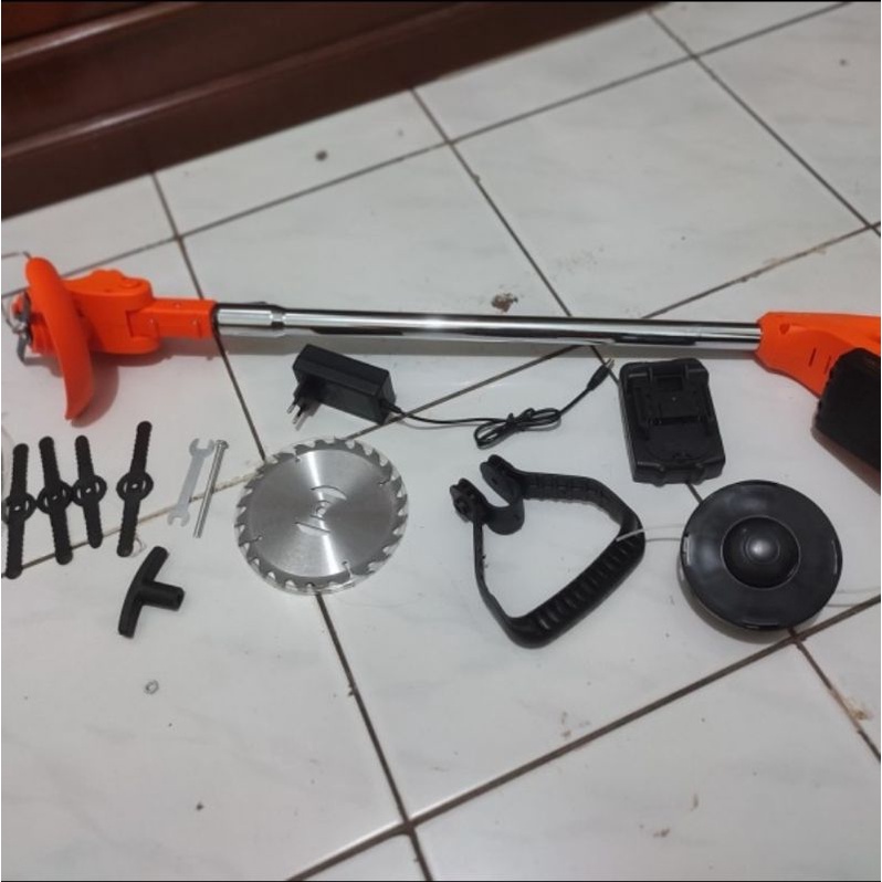 xenon mesin rumput cordless 18volt CDGT720