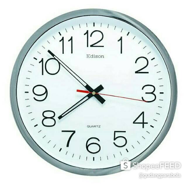 Jam dinding Edison