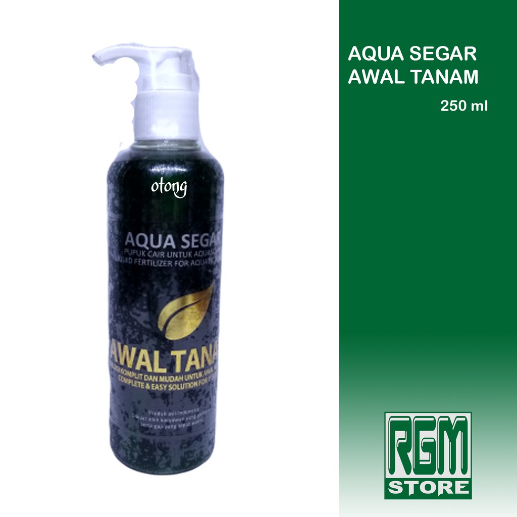 Pupuk cair Aquasegar aqua segar awal tanam tanaman aquascape 250ml