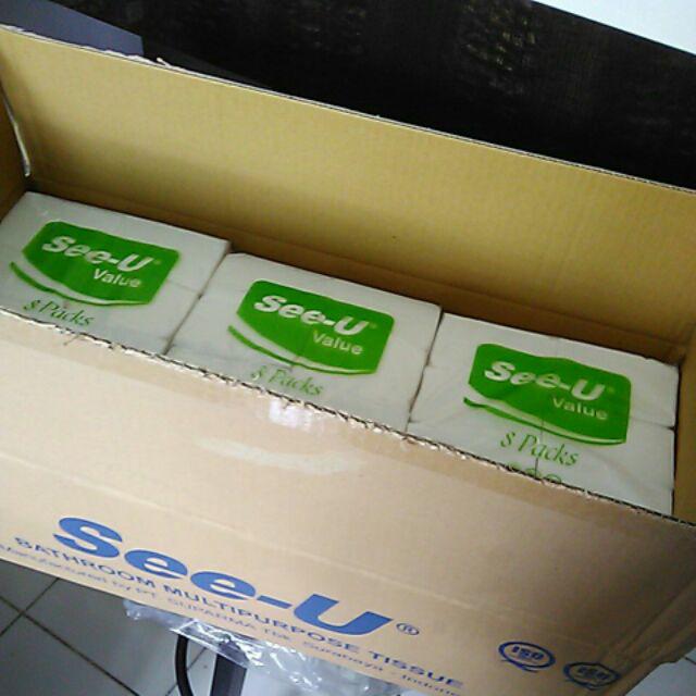 Tissue See-u Pop Up Multipurpose - ( 1 Dus 48 Pack )