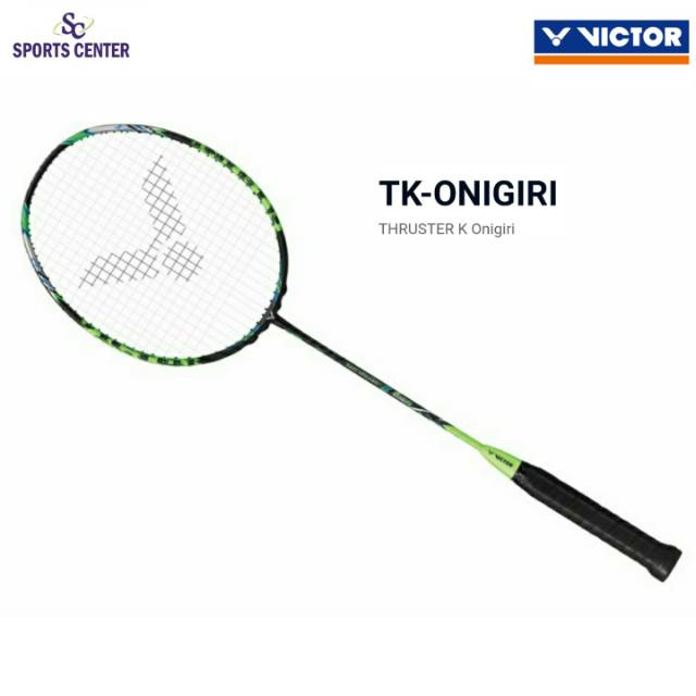Clear Sale Raket Badminton Victor Thruster K Onigiri Green ( 3U )