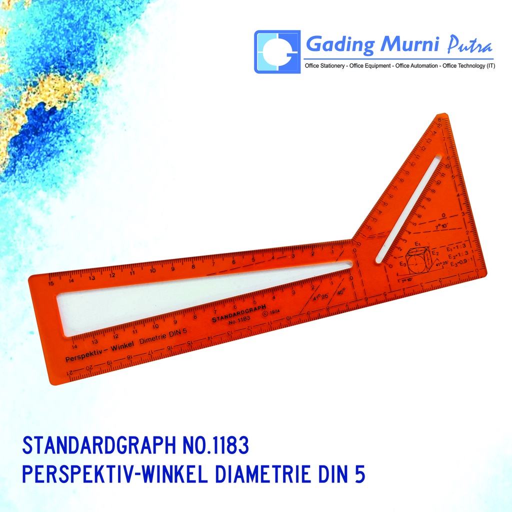 

STANDARDGRAPH NO.1183 PERSPECTIVE WINKLE DIAMETRIE DIN 5