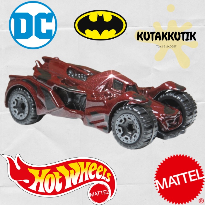 Hot Wheels Batman Arkham Knight Batmobile Batman DC Edition