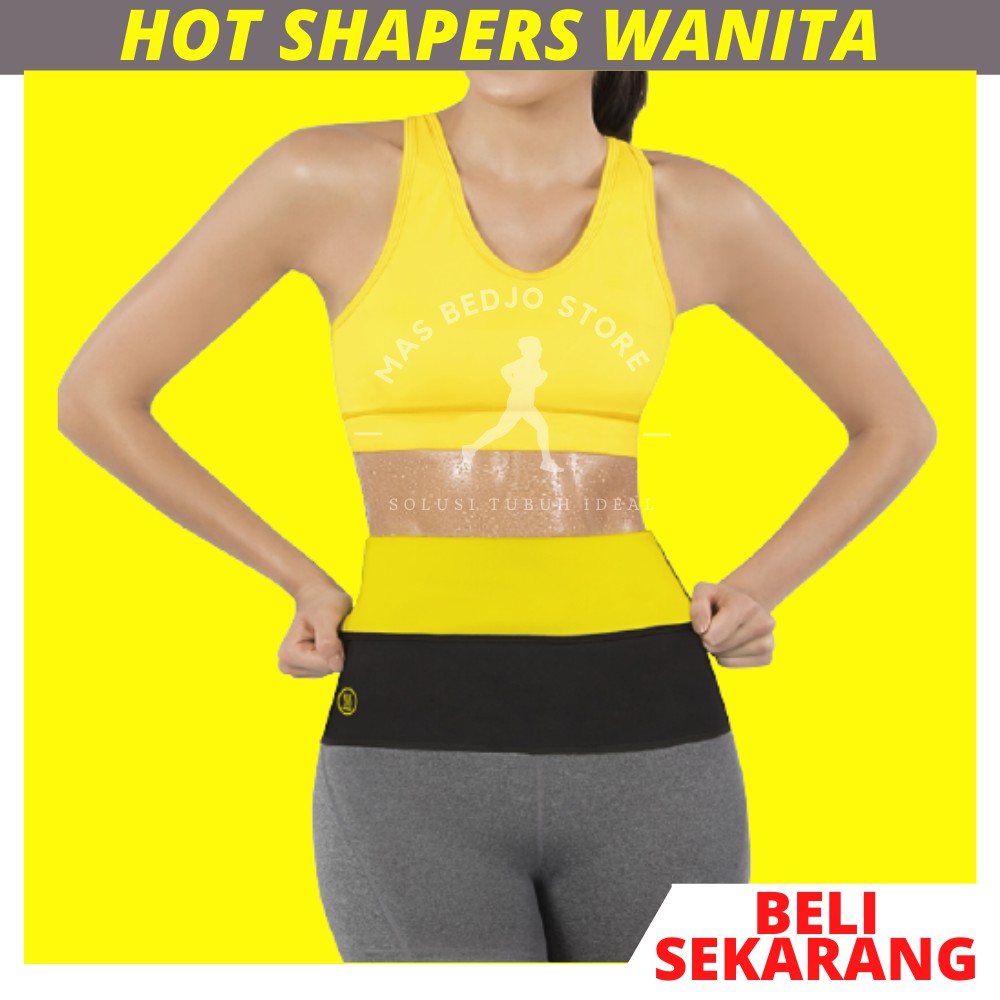 Korset Pelangsing Perut Buncit Neotex Hot Shapers Pengecil Perut Olahraga Stagen Pria Wanita BJ01