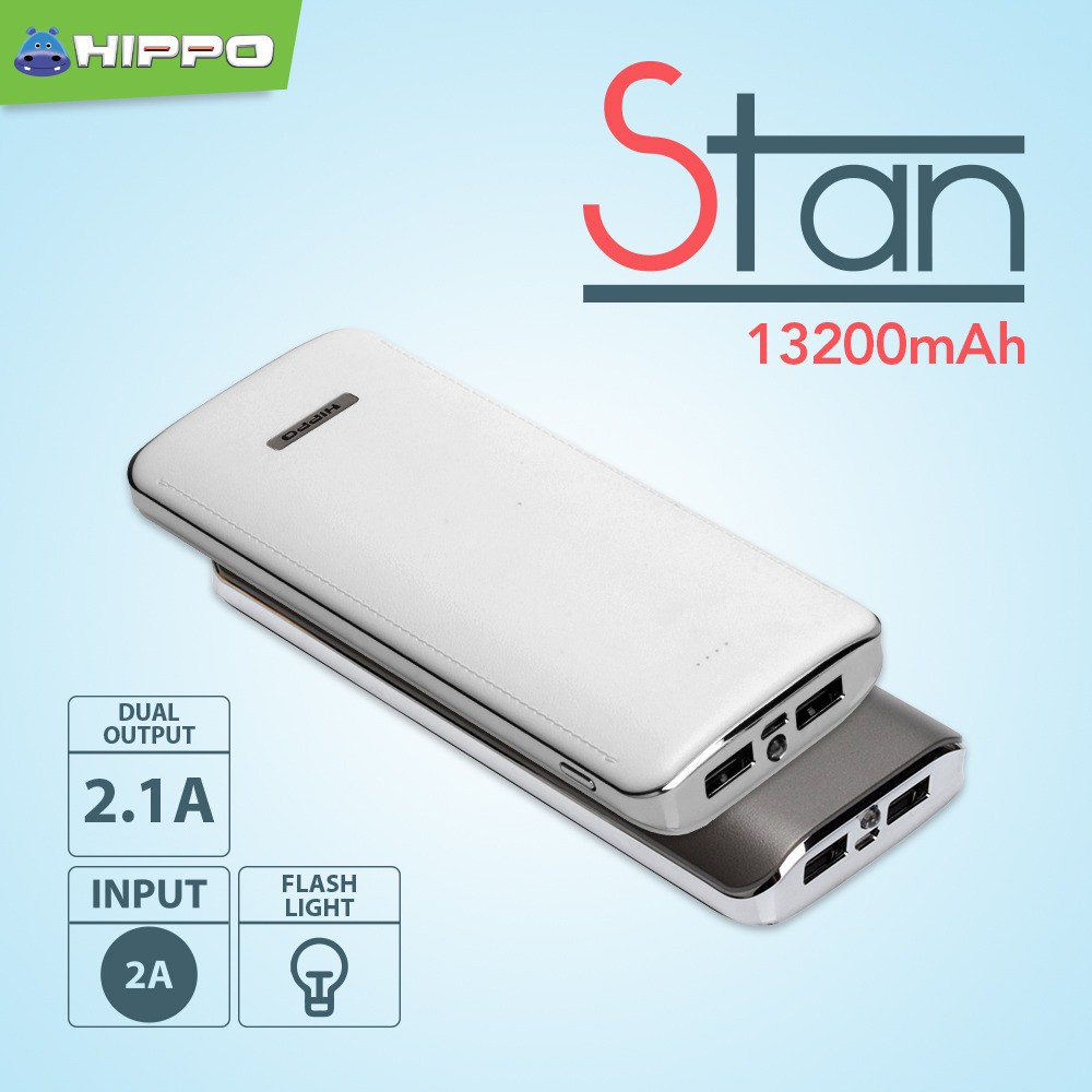 HIPPO POWERBANK STAN 13200 mah powerbank hippo