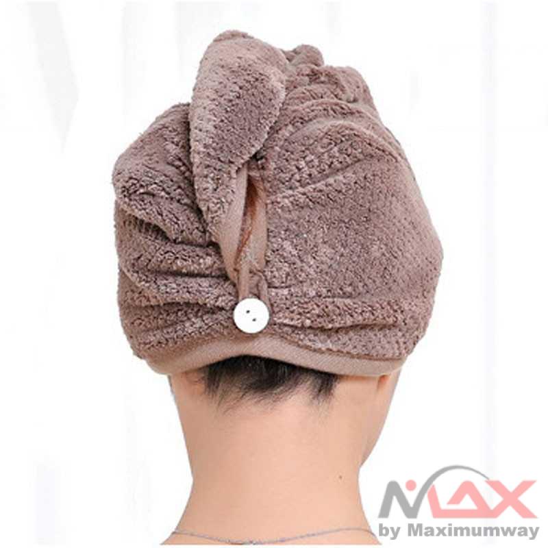 Handuk Khusus pengering rambut microfiber cepat kering anduk hair dryer Pengering Rambut Kepala Hair Wrap Drying Towel Alat perawatan kecantikan lap rambut salon kecantikan profesional professional Quick Drying Microfiber Shower Cap Towel Bath Hats