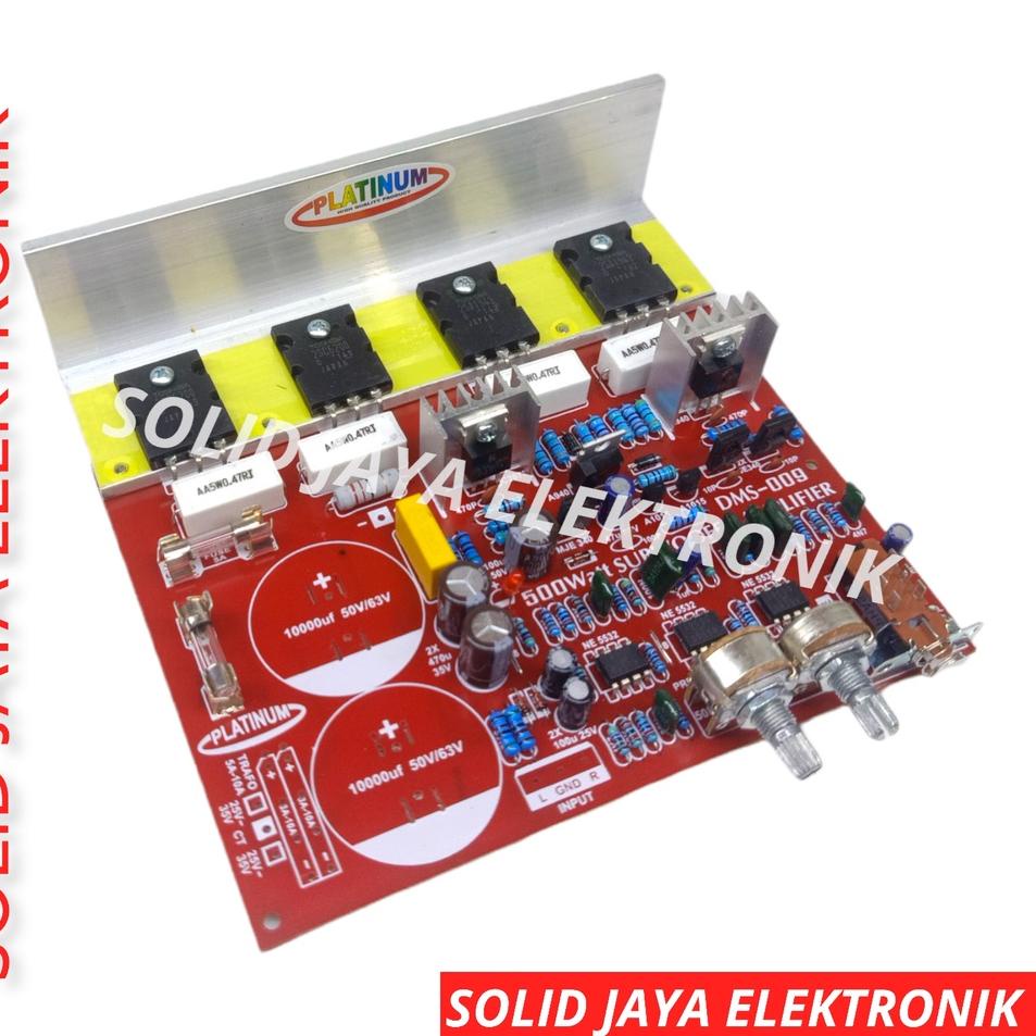 Jual Ready Stok KIT POWER SUBWOOFER 500W DMS 009 DMS009 PLATINUM TR