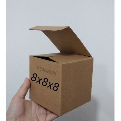 

kardus packing box pizza / die cut ukuran 8x8x8