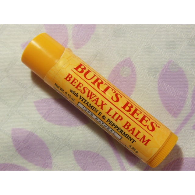 Burt's Bees Lip Balm Beeswax with vitamin E and Peppermint original burt burts oil Grosir