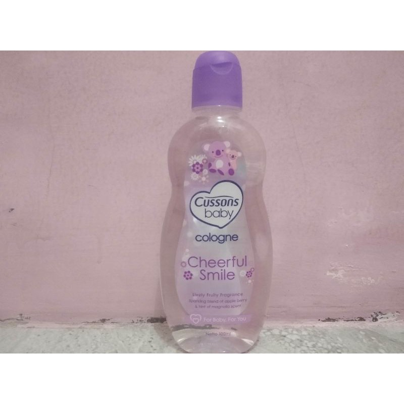 Cussons Baby Cologne Lovely Kiss, Beautifull Sunshine, Soft Touch, Cherfull Smile, sparkling 100ml