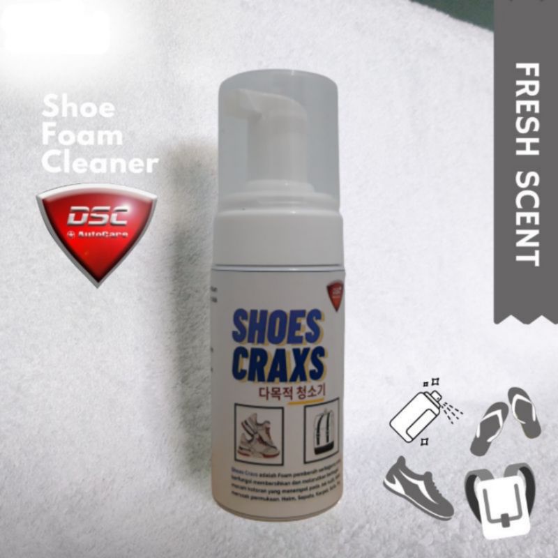 Shoes Craxs Foam Cleaner || Pembersih sepatu, karpet, sofa, tas, helm dll