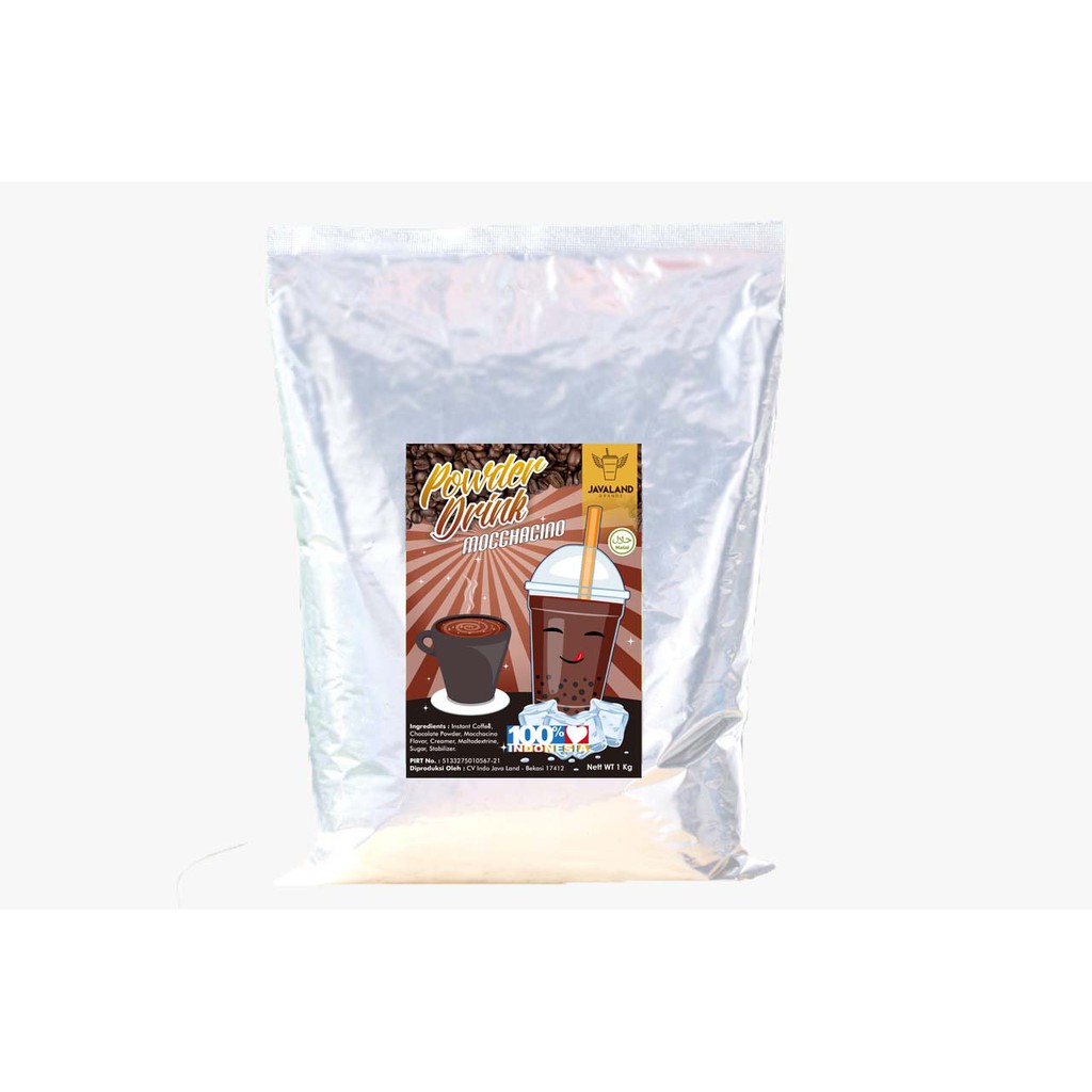 

Bubuk Minuman Mochacino Reguler Javaland 1kg