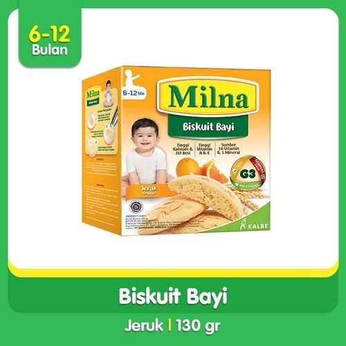 Milna Biskuit Bayi 6-12 month 130gr