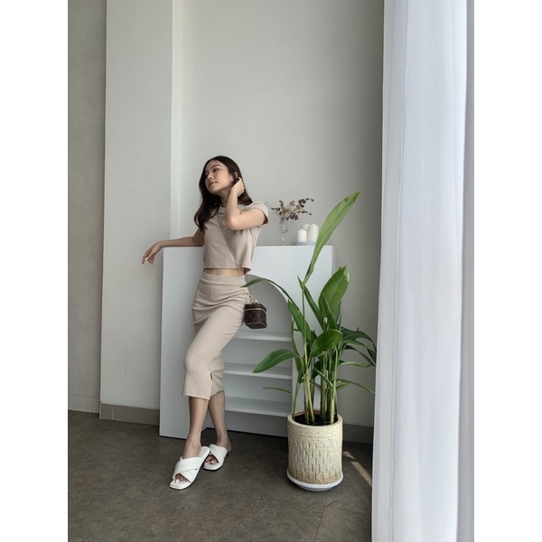 [Kiyora x You] Aveline Set-Cream