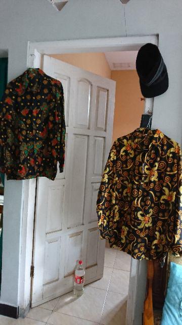 Bswart Batik Hrb026 Kenongo Hem Pendek Padi Pekalongan M L Xl Batik Pria Murah Modern Grosir