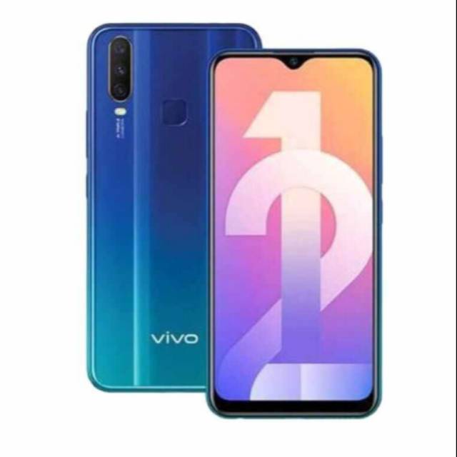 VIVO Y12 HP RAM3GB ROM 32 GB/64GB GRATIS ONGKIR  500 MAH BATTERY GARANSI RESMI
