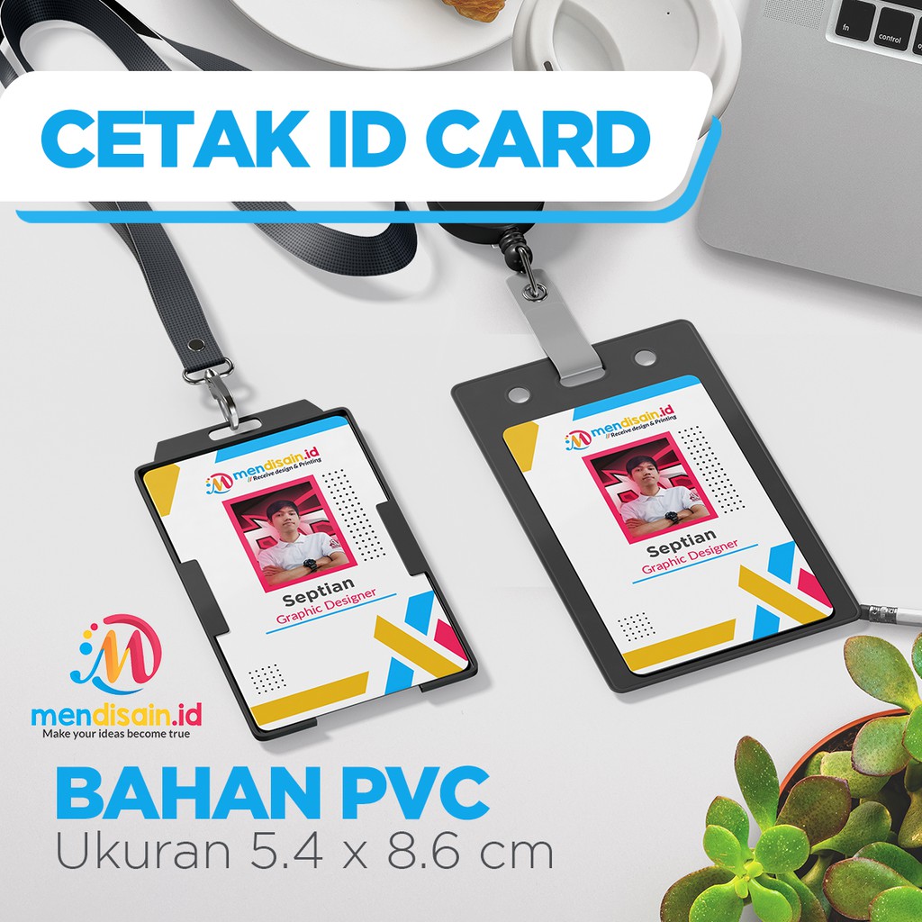 

Cetak ID Card/Name Tag/Cetak ID Card pvc/kartu member 2 sisi/kartu pelajar