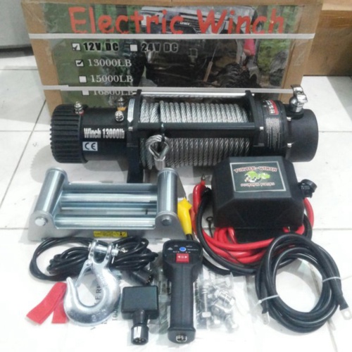 TOP Turtle Winch 13.000 lbs Berkualitas