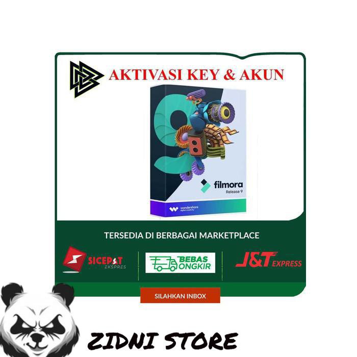 SOFTWARE APLIKASI SWA1102 WONDERSHARE FILMORA 9 ORIGINAL AKTIFASI KEY DAN EMAIL