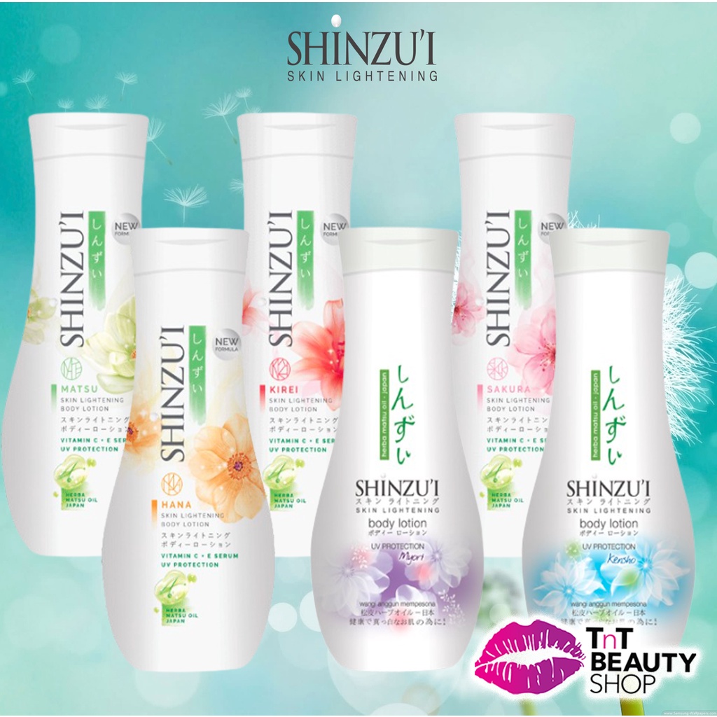 Shinzu'i Skin Lightening Body Lotion - 100ml - 210ml - Shinzui