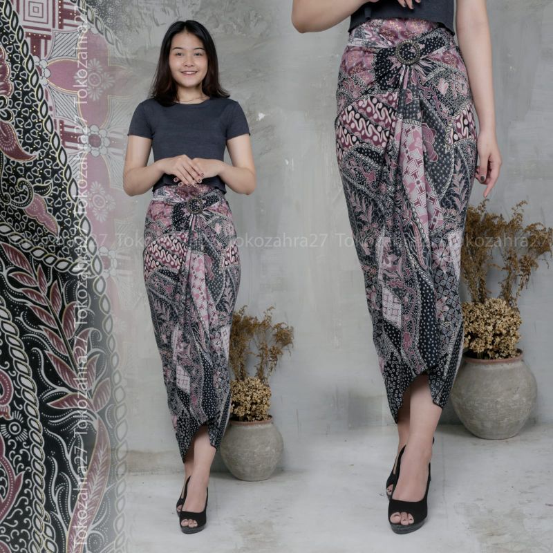 Rok Lilit Batik VOL.2 Bawahan Tradisional Bawahan Kebaya Rok Serut Rok Batik Instant Motif Terbaru