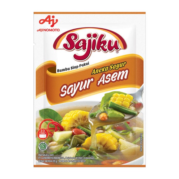 

SAJIKU Bumbu Sayur Asem 25gr