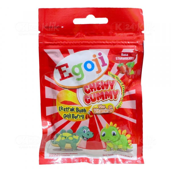 Egoji Gummy Vitamin Hisap Per Sachet ORIGINAL-BPOM