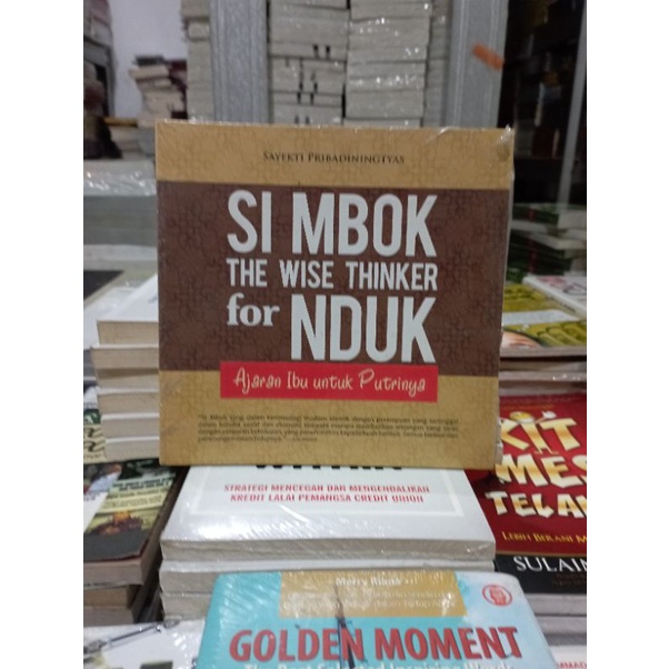 OBRAL BUKU MOTIVASI / PENGEMBANGAN DIRI / INSPIRASI / MARKETING / SETRUM WARSITO / TONI WENAS / MURAH ORIGINAL-SI MBOK THE WISE THI