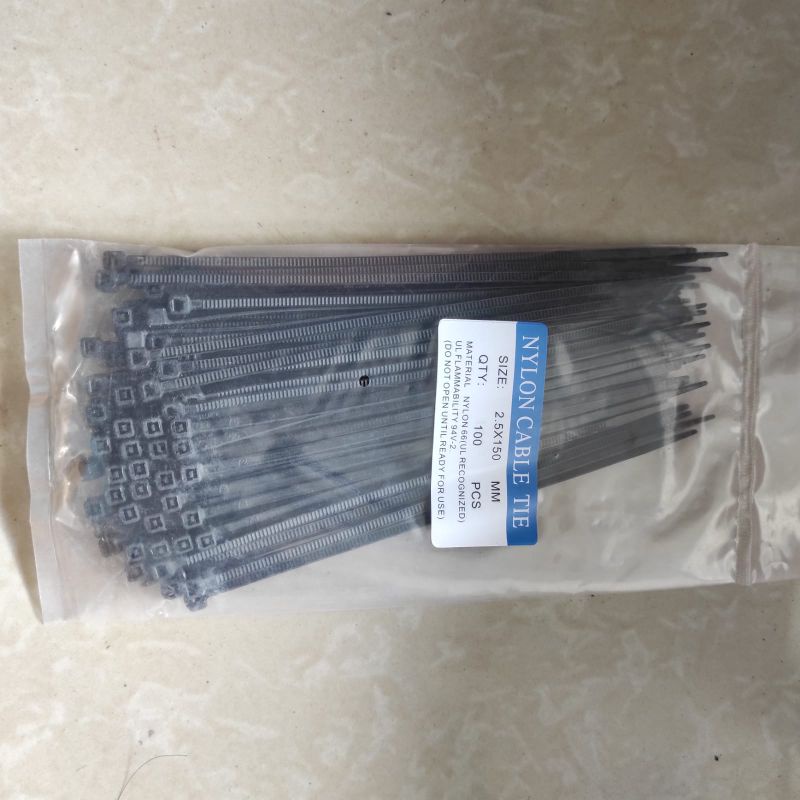 Tali Ties Tali Krek 100mm 150mm 200mm Isi 100pcs