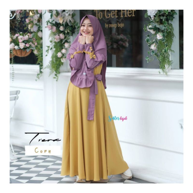 Tiera dress set by sister hijab