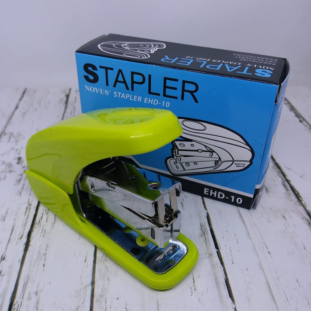 

Novus Stapler EHD-10 - Staples Colorfull + Pencabut Staples