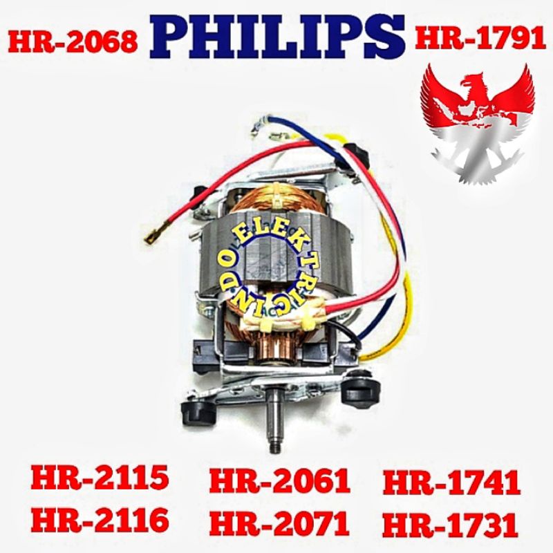 DINAMO PHILIPS MESIN BLENDER PHILIPS HR2115 2116 2061 2071 1741 1791 1731