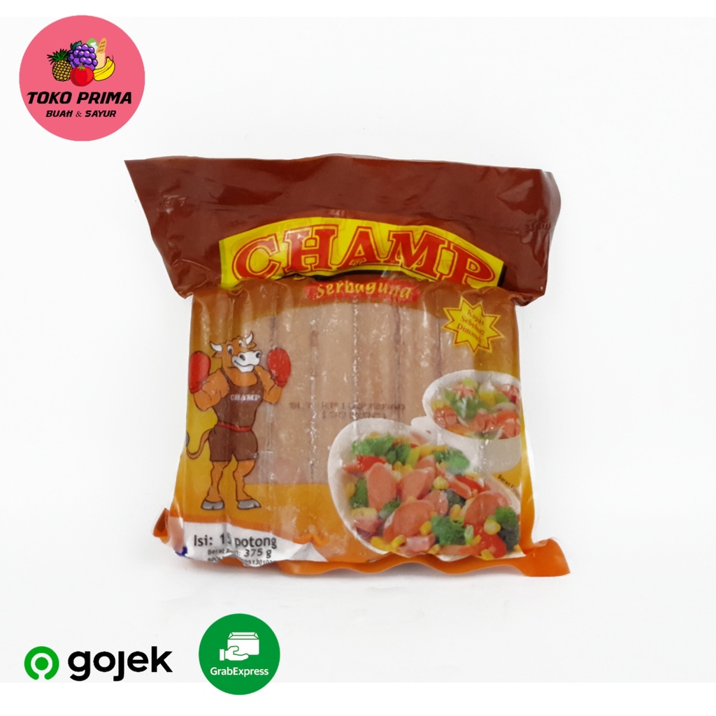 

Sosis Champ Sapi Isi 15 Pcs