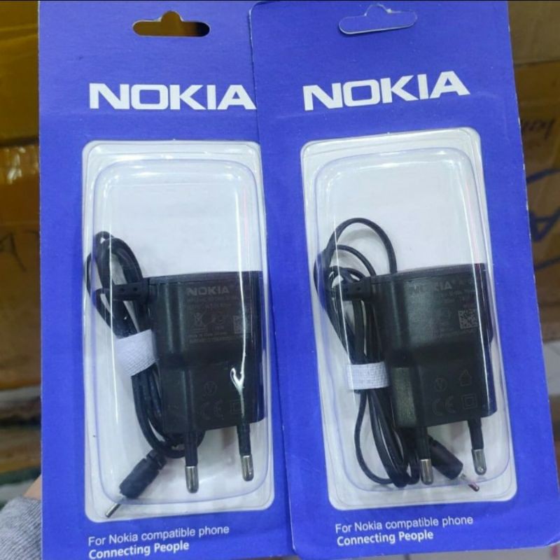 CHARGER NOKIA N70 N71 N73 N80 N81 N82 N95 E63 E71 E90 COLOKAN KECIL LUBANG KECIL ORIGINAL TC CASAN