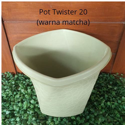 POT BUNGA TWISTER 20