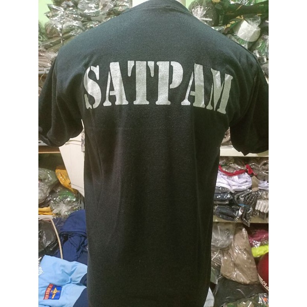 KAOS DALAM SATPAM WARNA HITAM