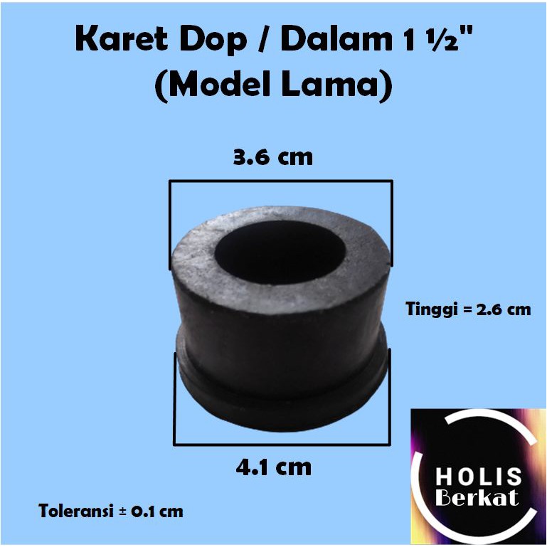 Karet Dop / Dalam 1 1/2&quot; (Model Lama)