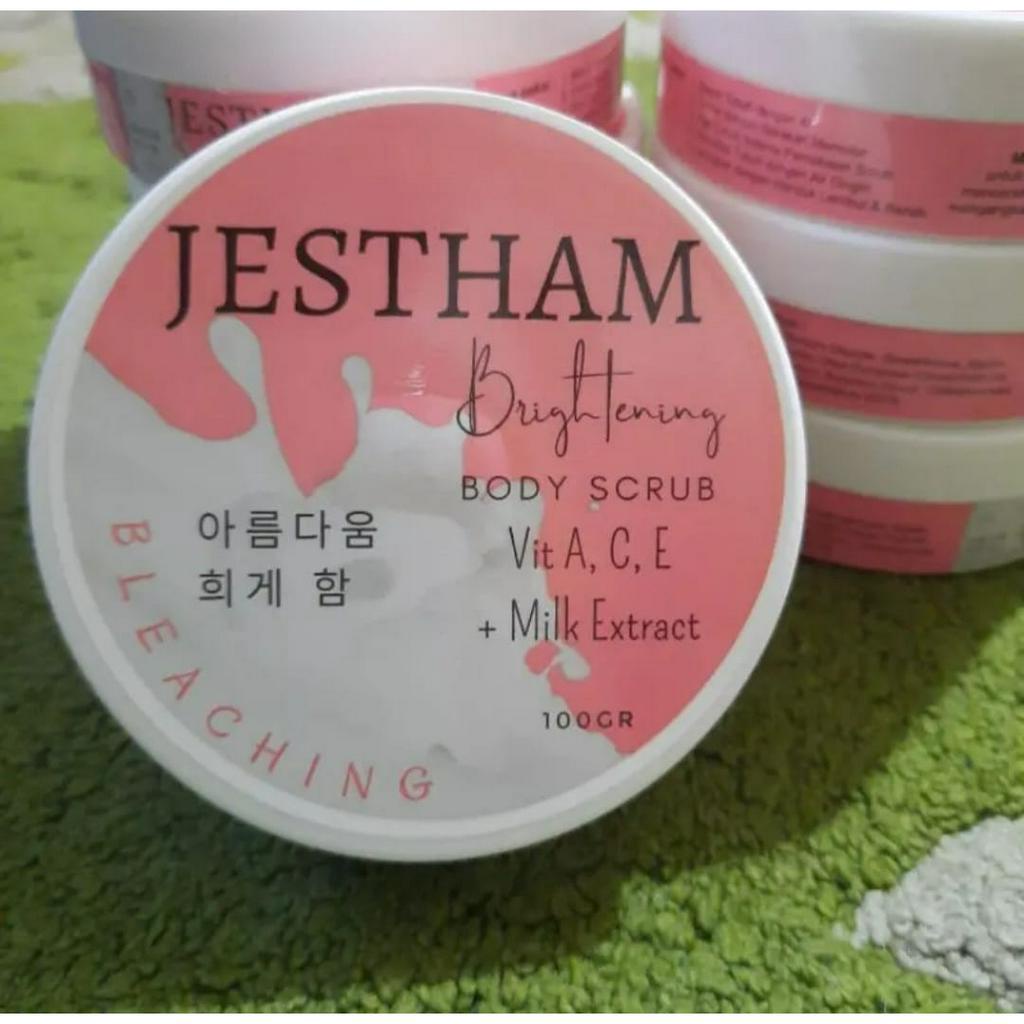 NEW!!! Jestham Bleaching Cream Pemutih Kulit / Lotion / Lulur Pemutih