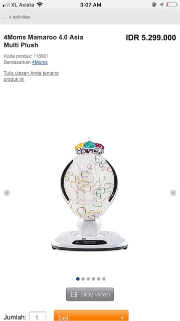 4moms mamaroo swing harga