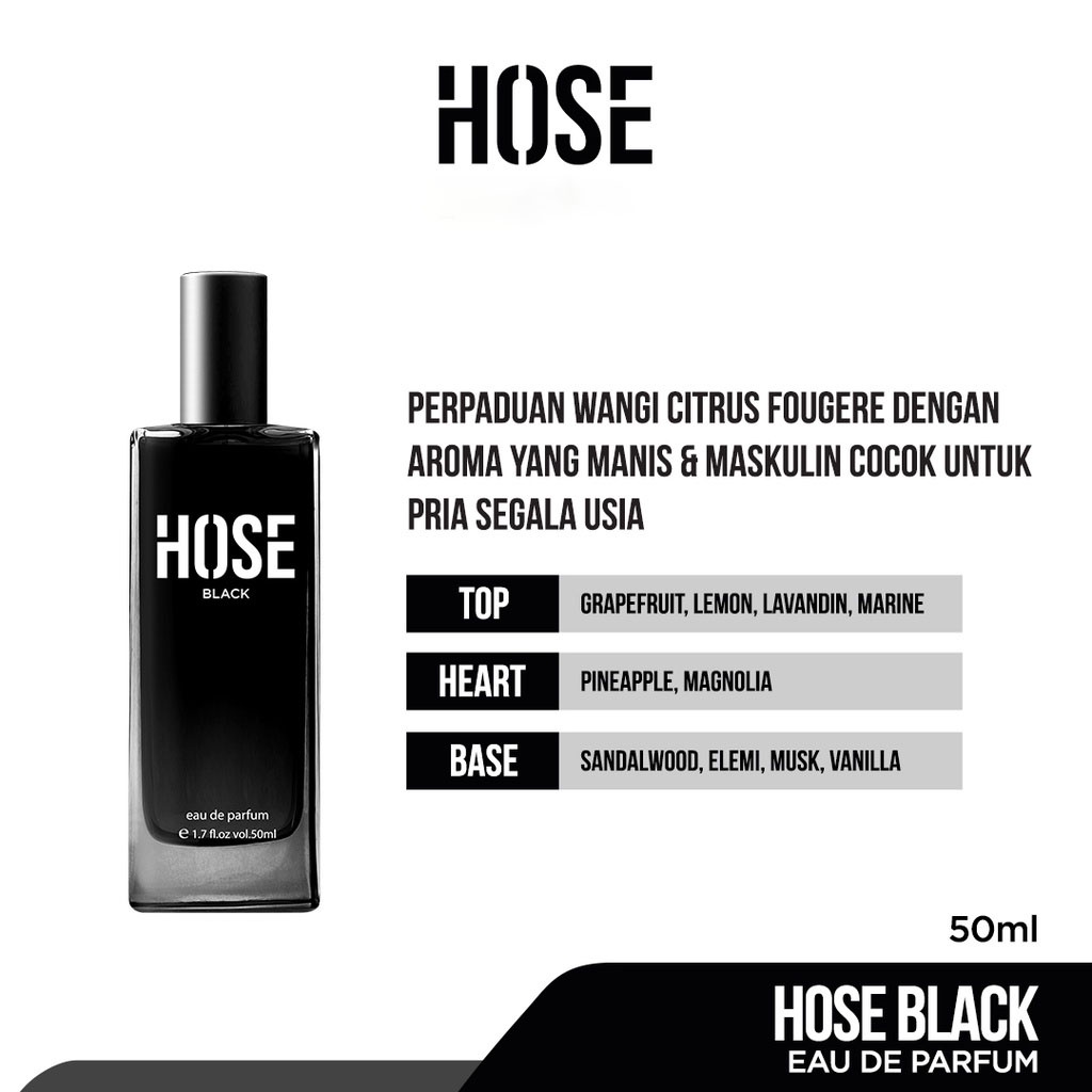 Hose EDP Black Blue 50 ml