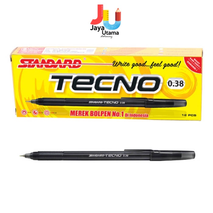 

Standard Bolpen Ball Pen Pulpen Pena Tecno 0.38